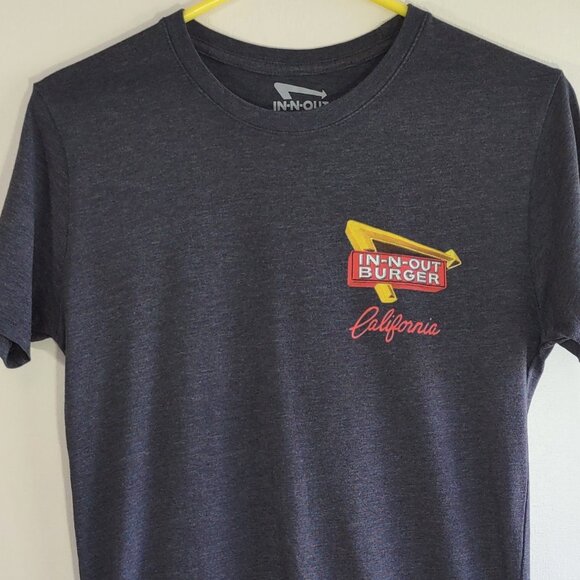 In-N-Out Burger California T-Shirt 'Simple Things' Gray Crewneck Men's Small - Picture 5 of 11